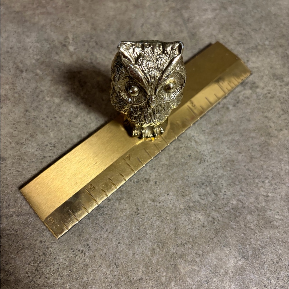 6”Brass Ruler